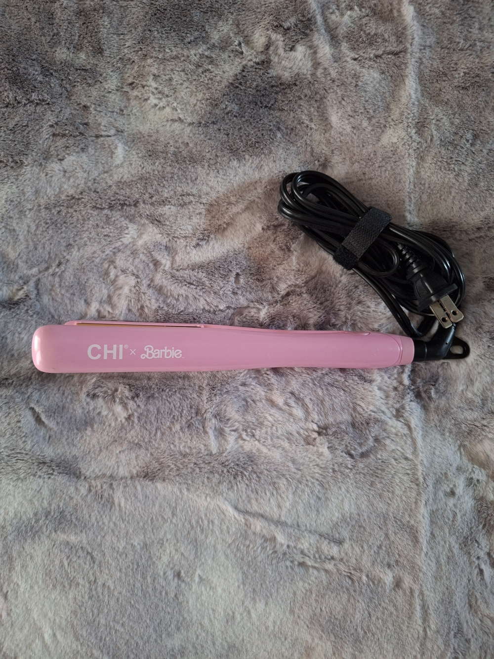 NWOT CHI X Barbie Mini Pink Hair Flat Iron - Sleek Styling Straightener Limited